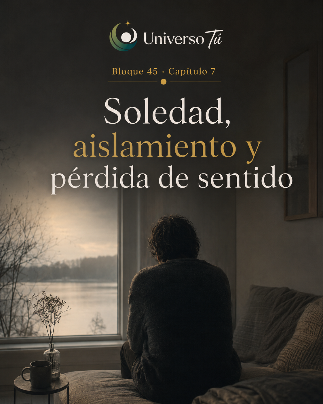 Portada del capítulo «Soledad, aislamiento y pérdida de sentido» de Universo Tú