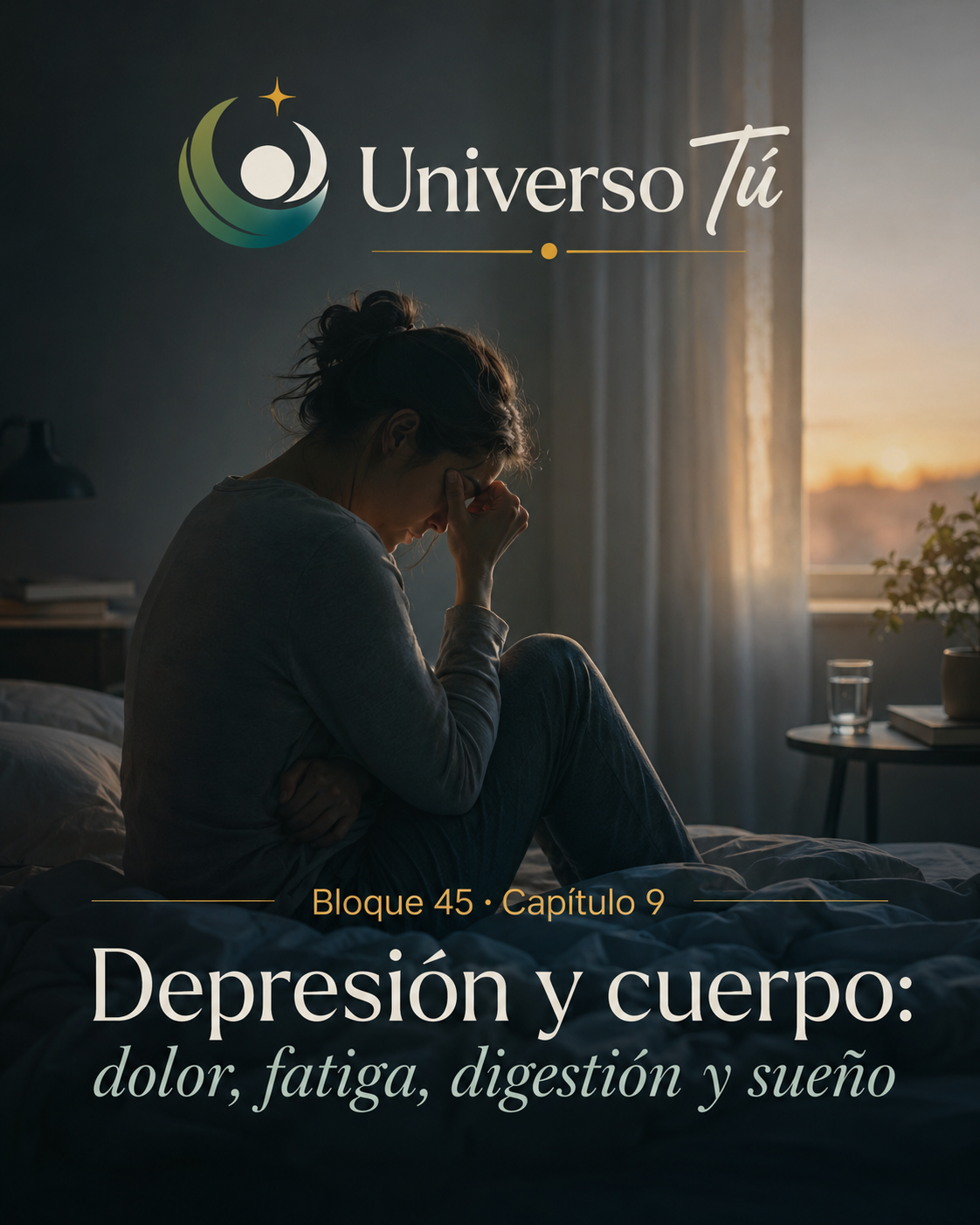 Portada del capítulo «Depresión y cuerpo» de Universo Tú