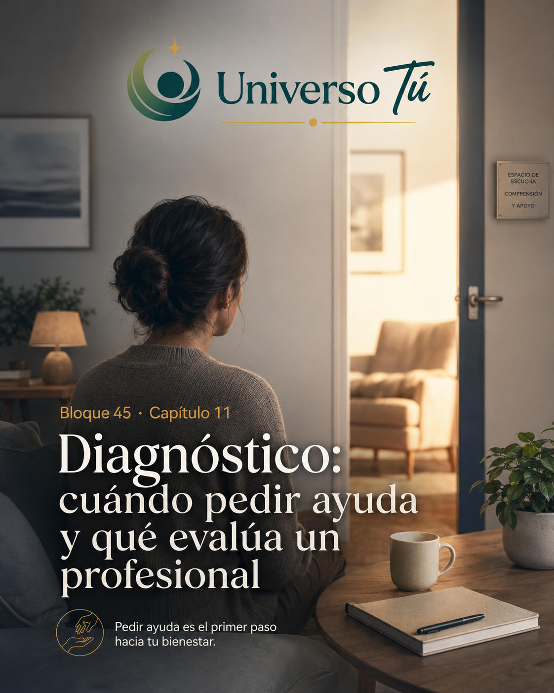 Portada del capítulo «Diagnóstico de la depresión» de Universo Tú