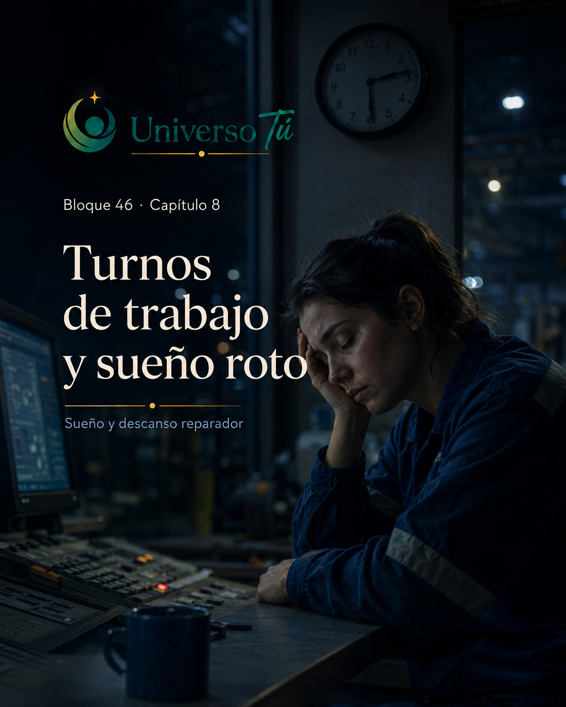 Portada del capítulo Turnos de trabajo y sueño roto