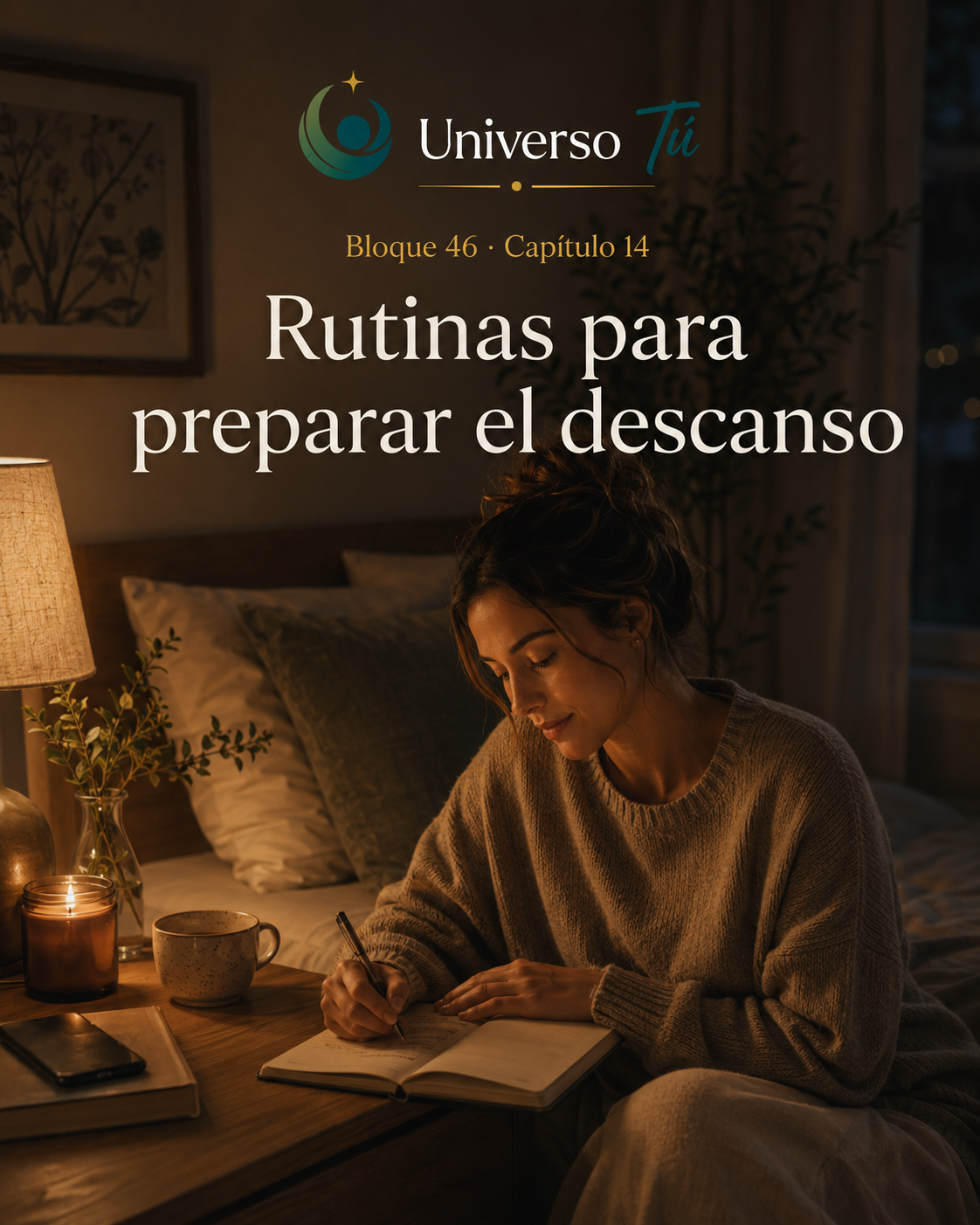 Portada del capítulo Rutinas para preparar el descanso