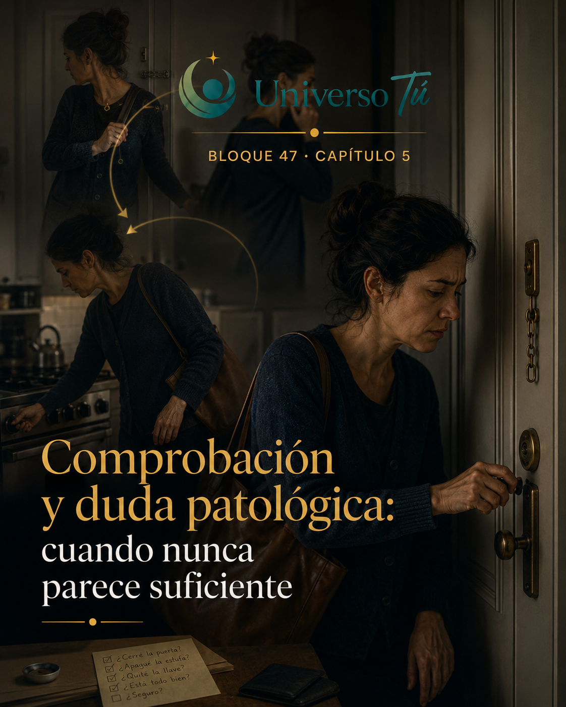 Portada del capítulo Comprobación y duda patológica del Bloque 47 de Universo Tú