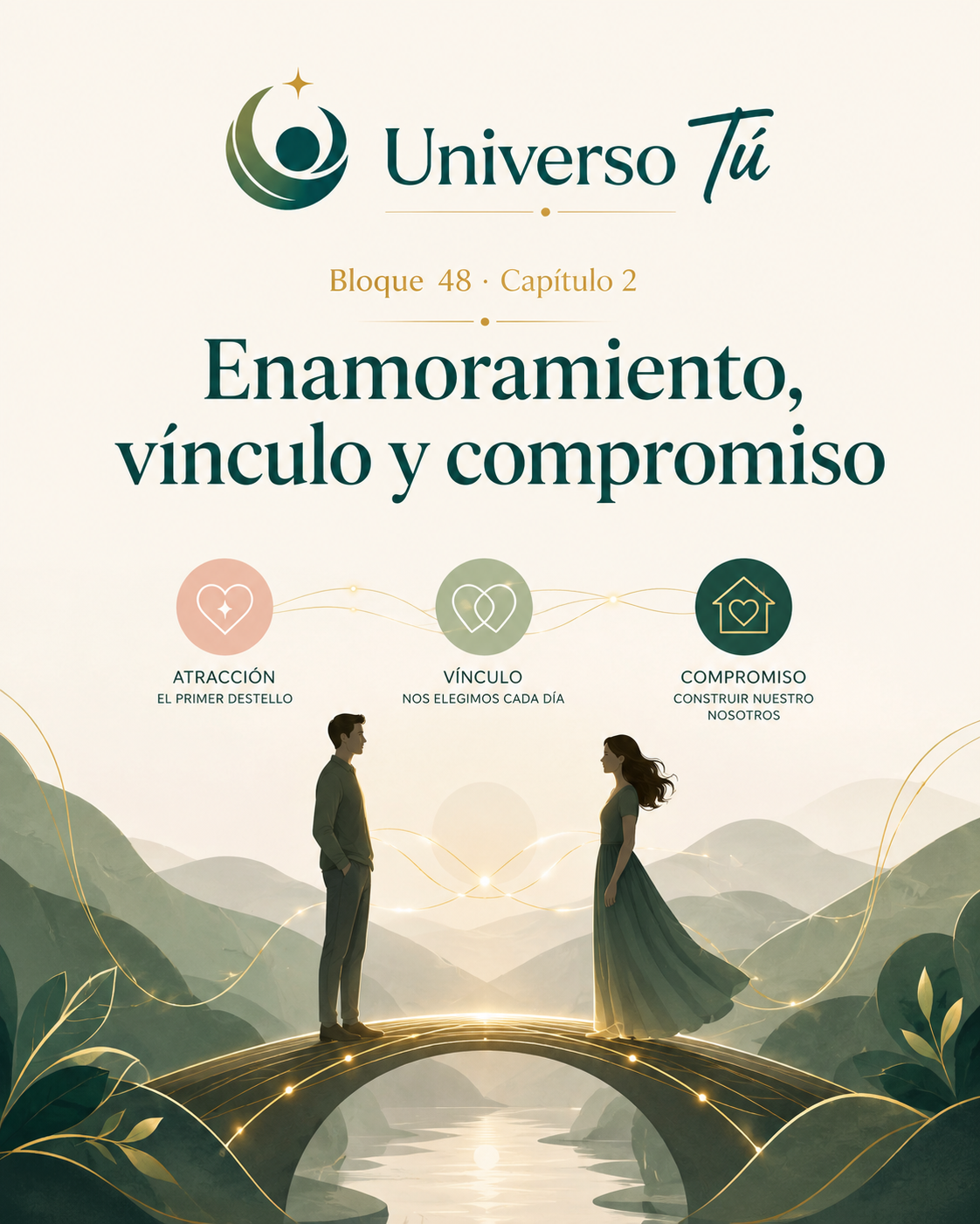 Portada del capítulo Enamoramiento, vínculo y compromiso
