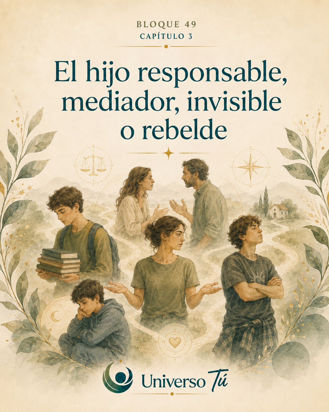 Portada del capítulo El hijo responsable, mediador, invisible o rebelde