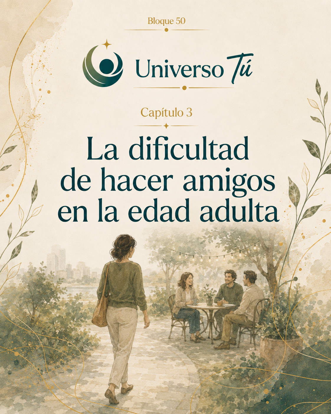 Portada del capítulo La dificultad de hacer amigos en la edad adulta