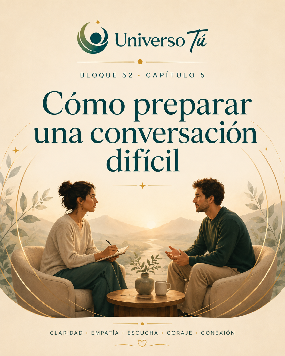 Portada del capítulo Cómo preparar una conversación difícil