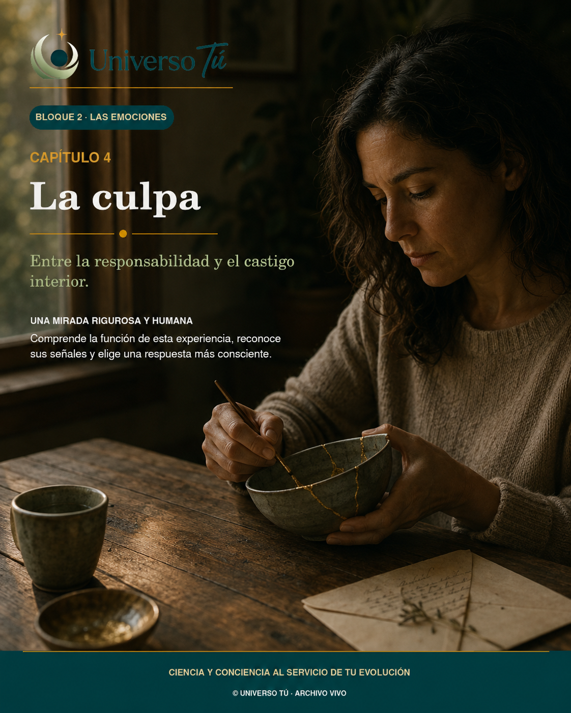Portada del Bloque 2, La culpa, de Universo Tú