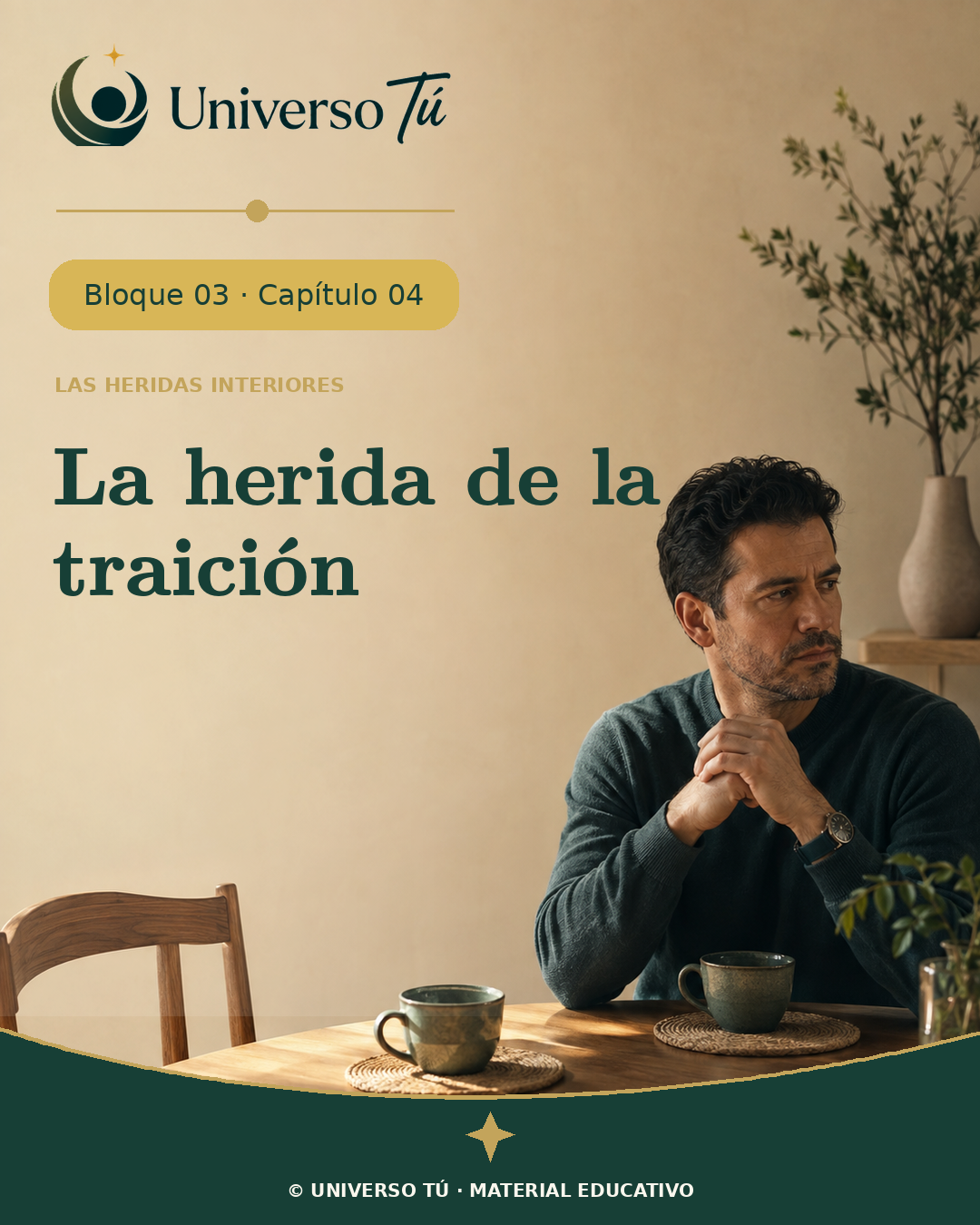 Ilustración del capítulo «La herida de la traición» de Universo Tú