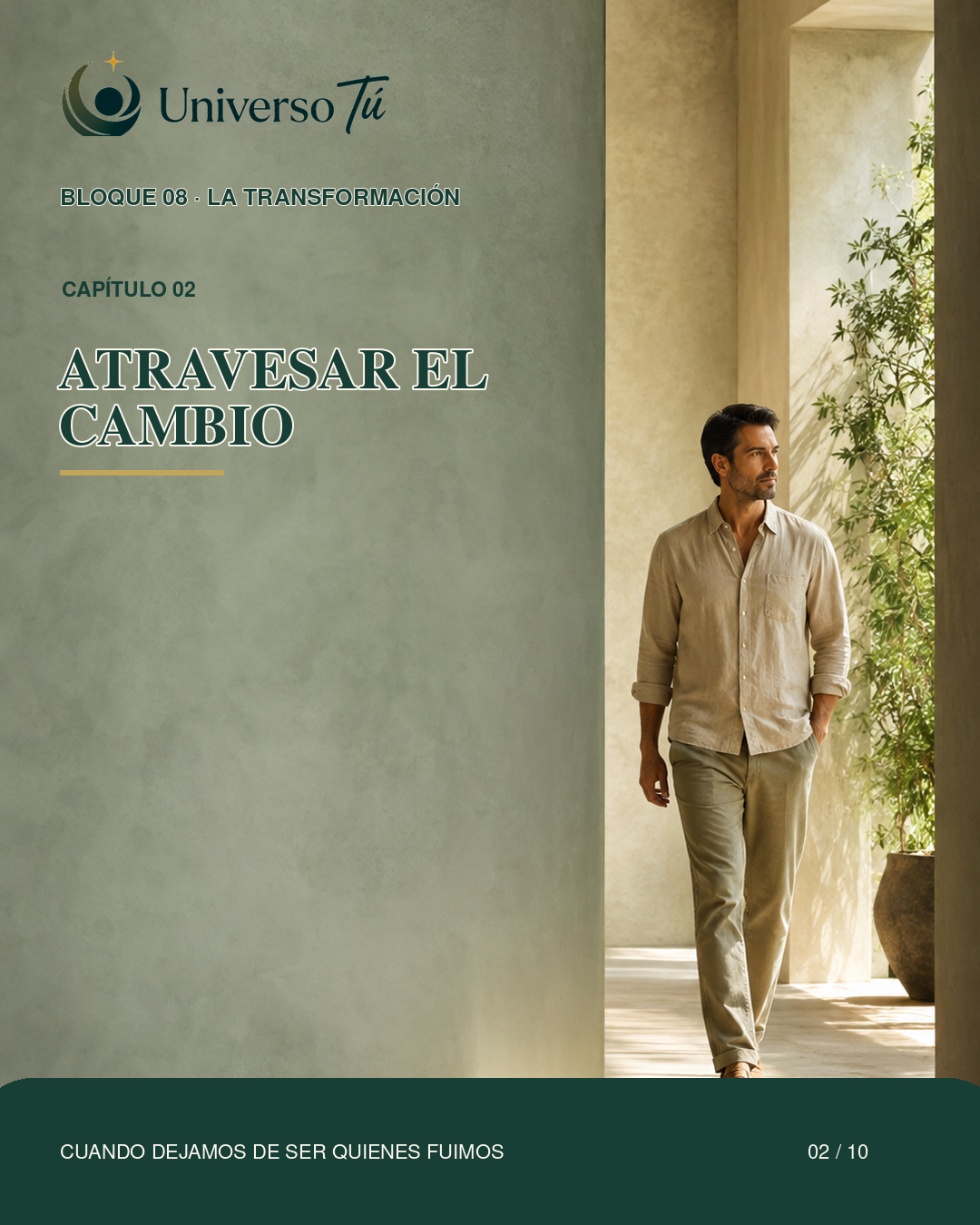 Portada del capítulo Atravesar el cambio