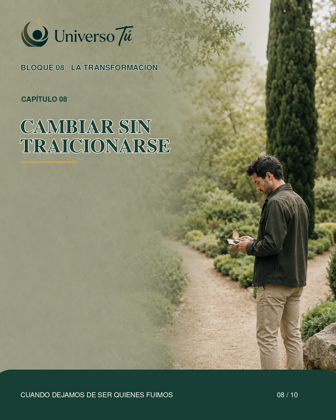 Portada del capítulo Cambiar sin traicionarse