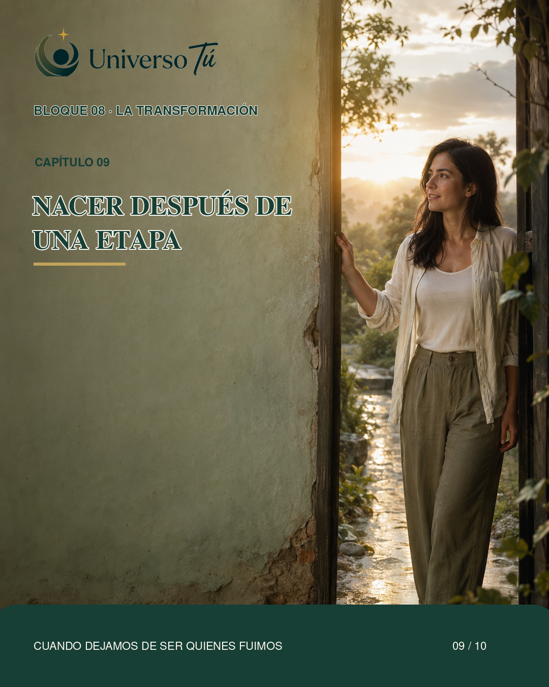 Portada del capítulo Nacer después de una etapa