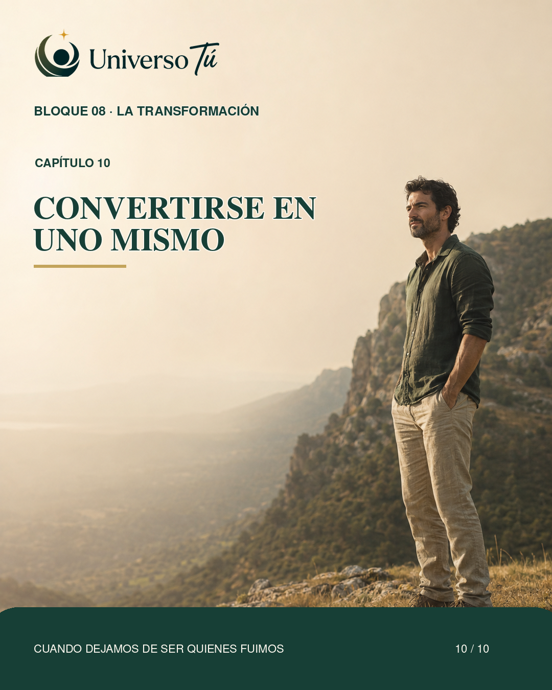 Portada del capítulo Convertirse en uno mismo