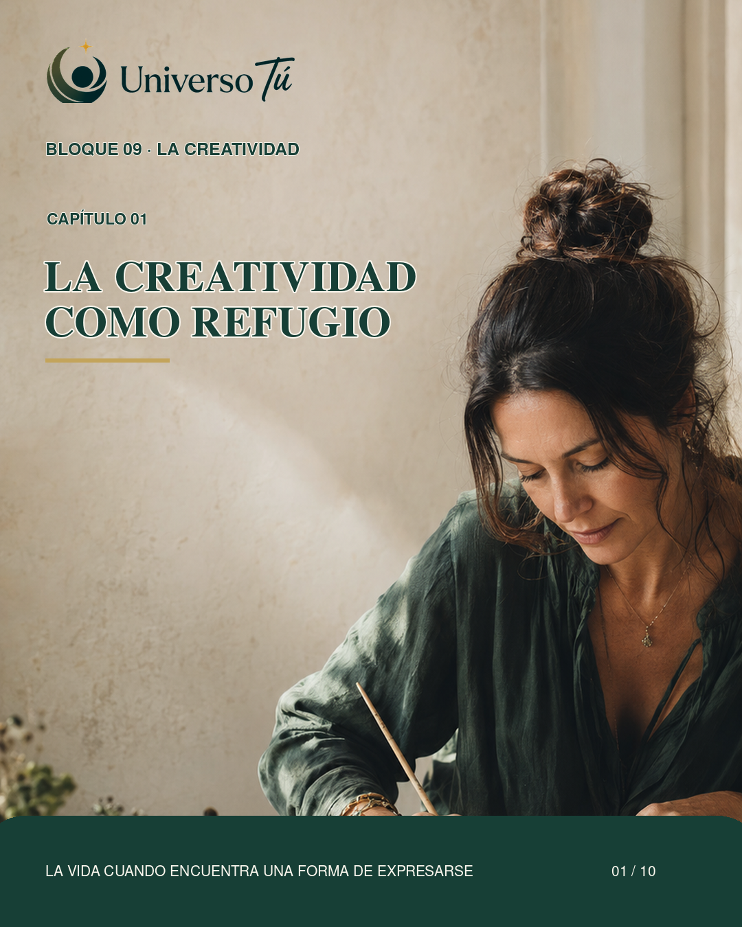 Portada del capítulo La creatividad como refugio