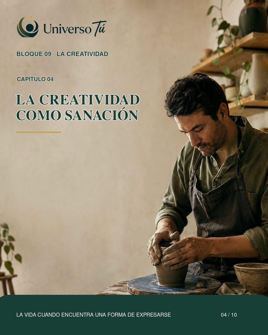 Portada del capítulo La creatividad como sanación