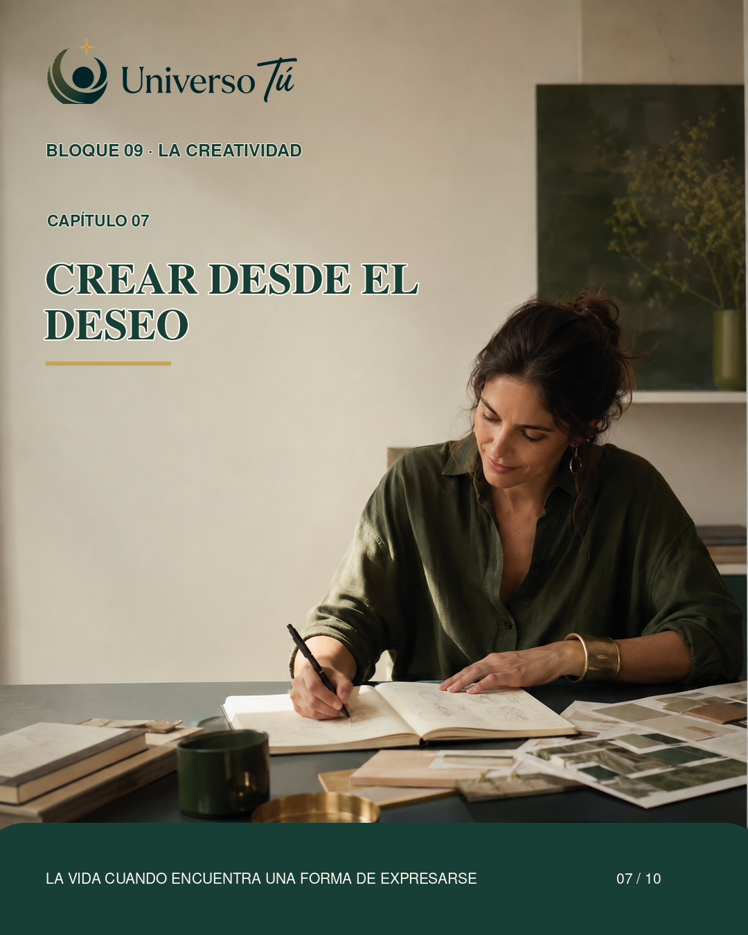 Portada del capítulo Crear desde el deseo