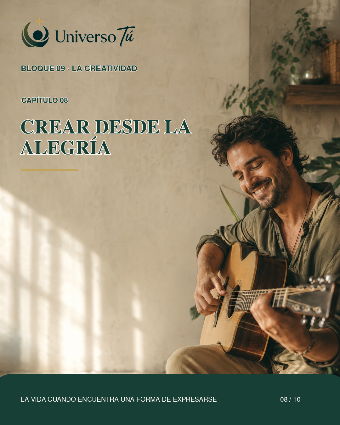 Portada del capítulo Crear desde la alegría