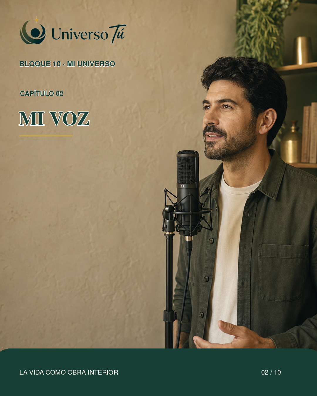 Portada del capítulo Mi voz
