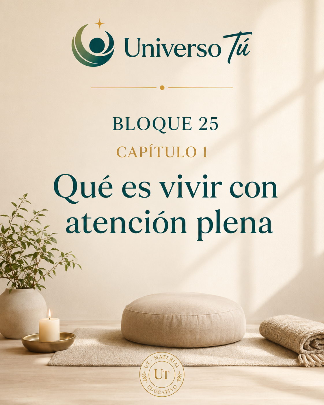 Portada del capítulo Qué es vivir con atención plena