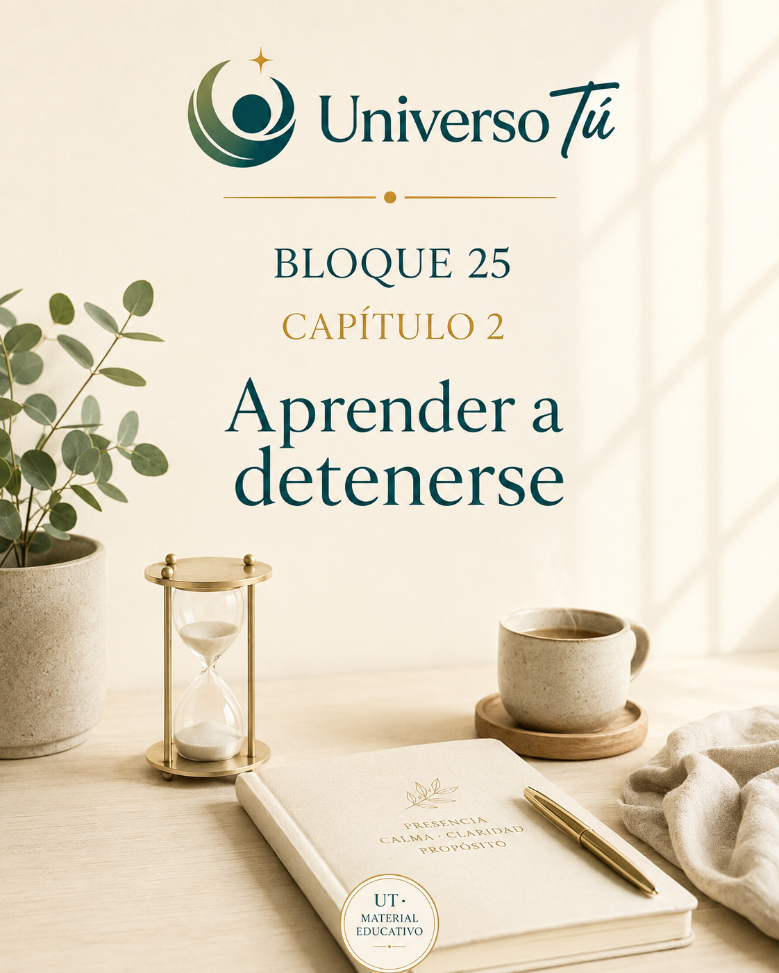 Portada del capítulo Aprender a detenerse