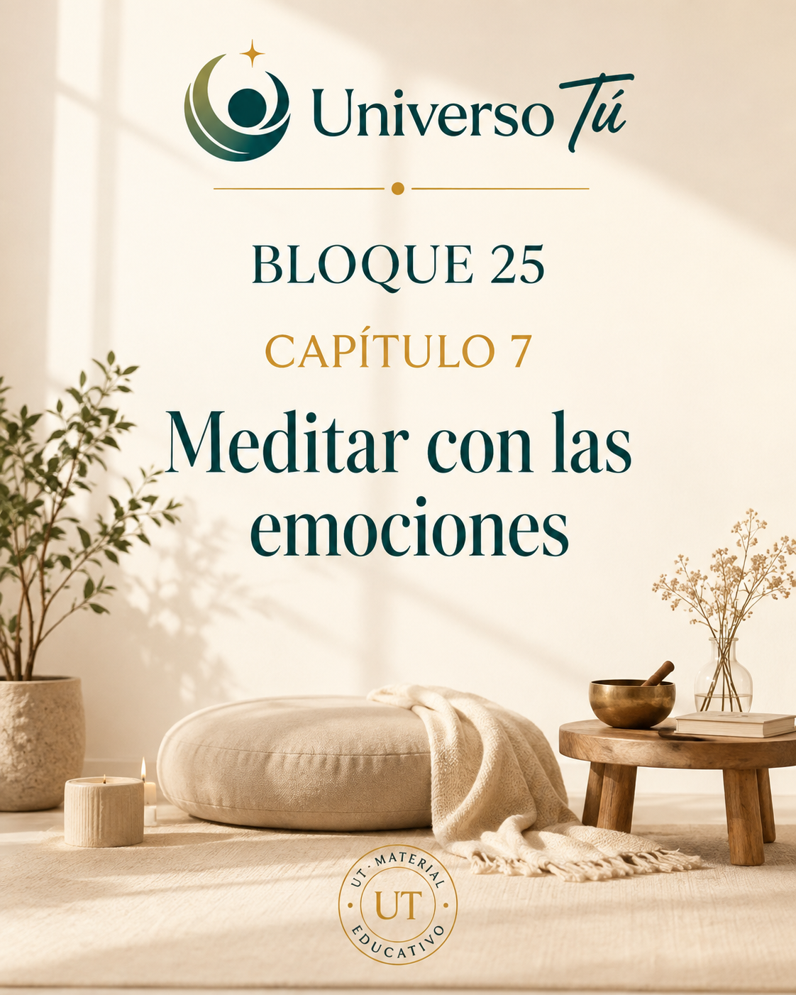 Portada del capítulo Meditar con las emociones