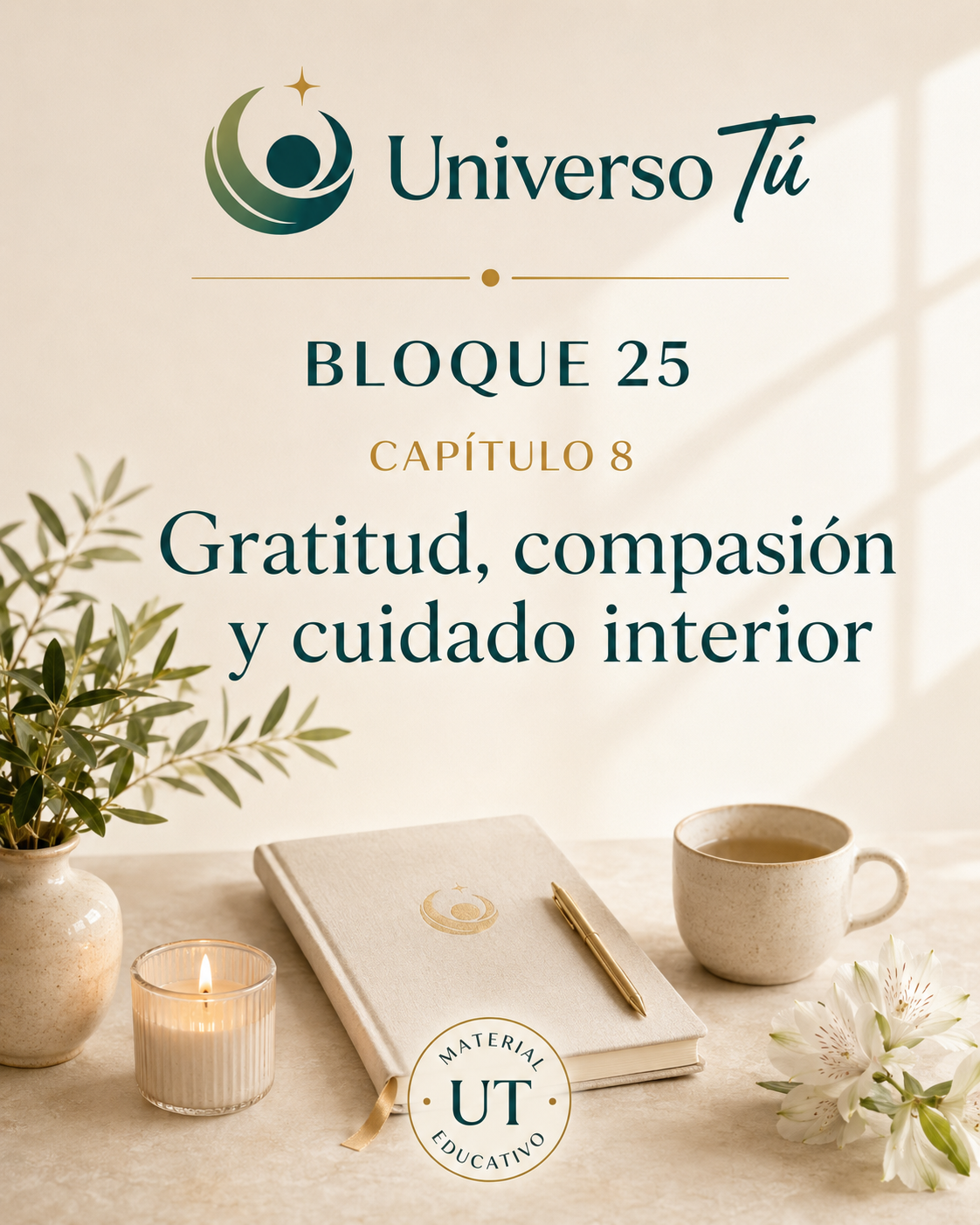 Portada del capítulo Gratitud, compasión y cuidado interior