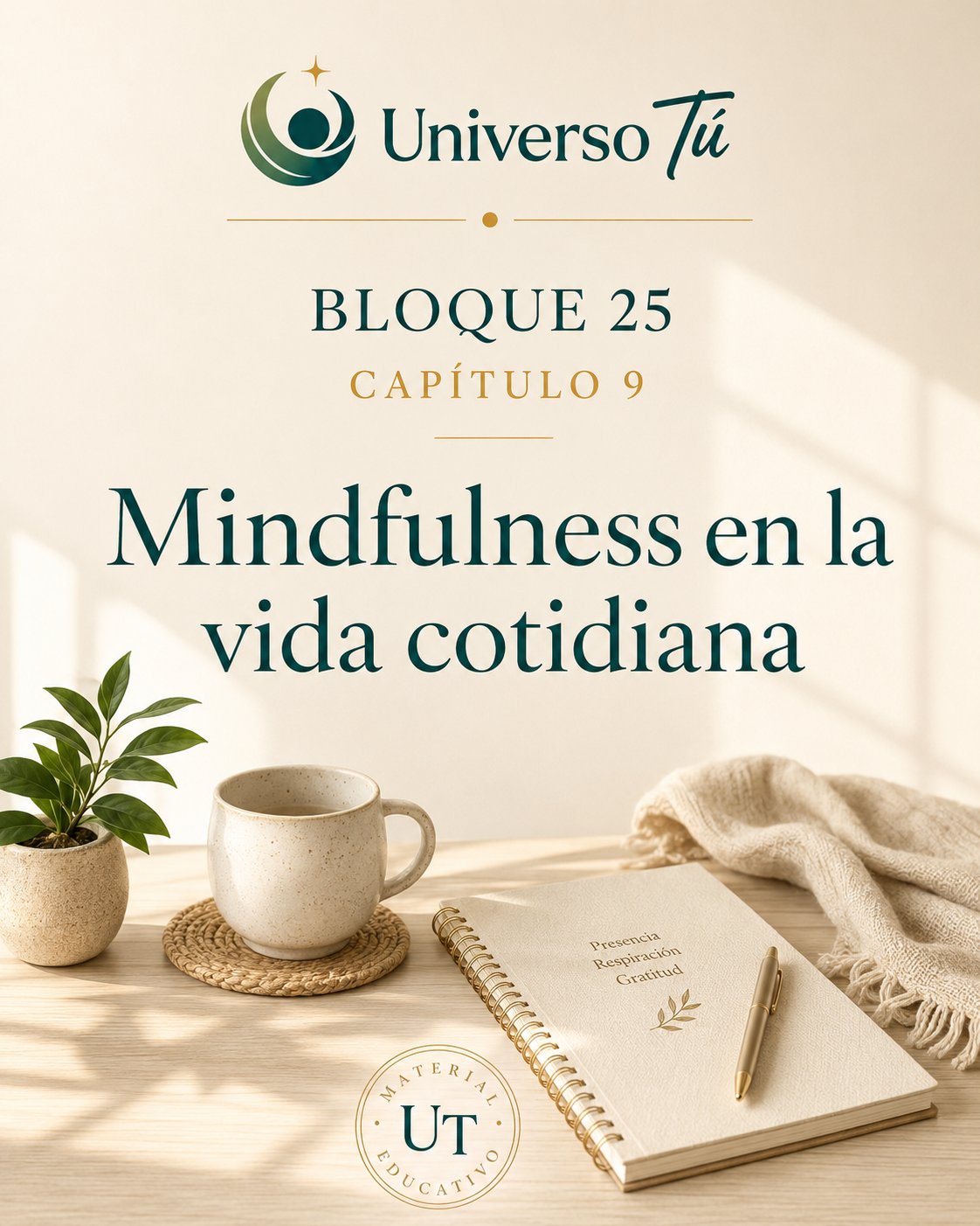 Portada del capítulo Mindfulness en la vida cotidiana
