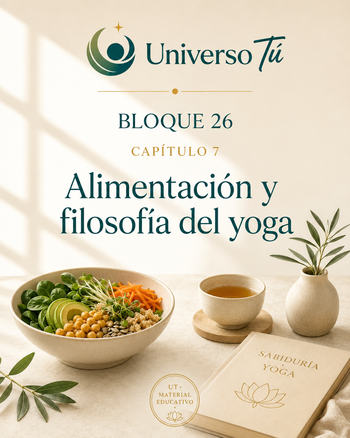 Portada del capítulo Alimentación y filosofía del yoga