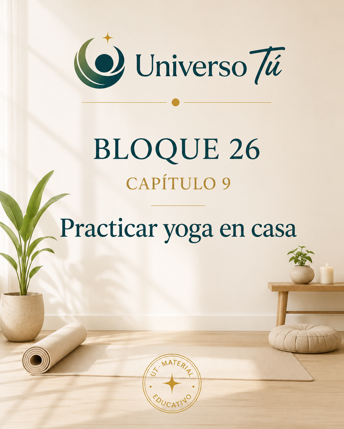 Portada del capítulo Practicar yoga en casa