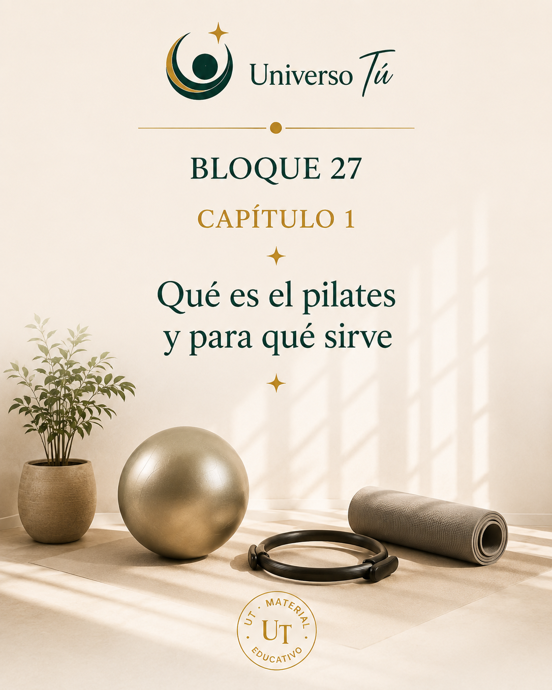 Portada del capítulo Qué es el pilates y para qué sirve