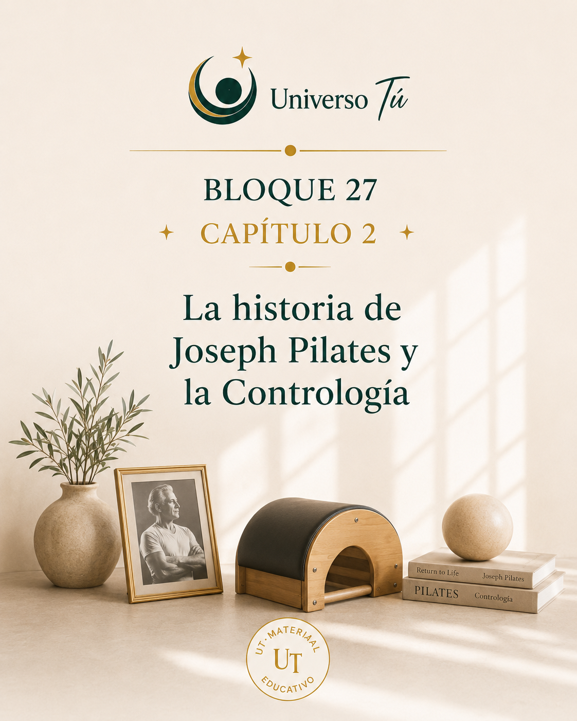 Portada del capítulo La historia de Joseph Pilates y la Contrología