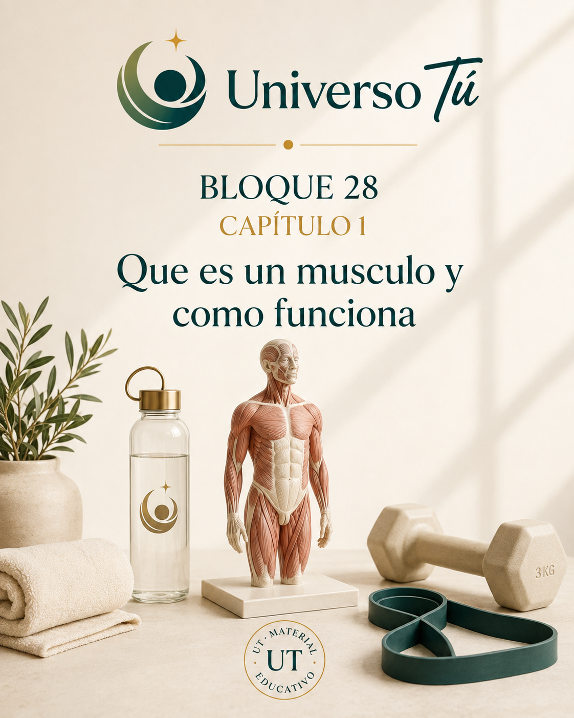 Portada del capítulo Qué es un músculo y cómo funciona