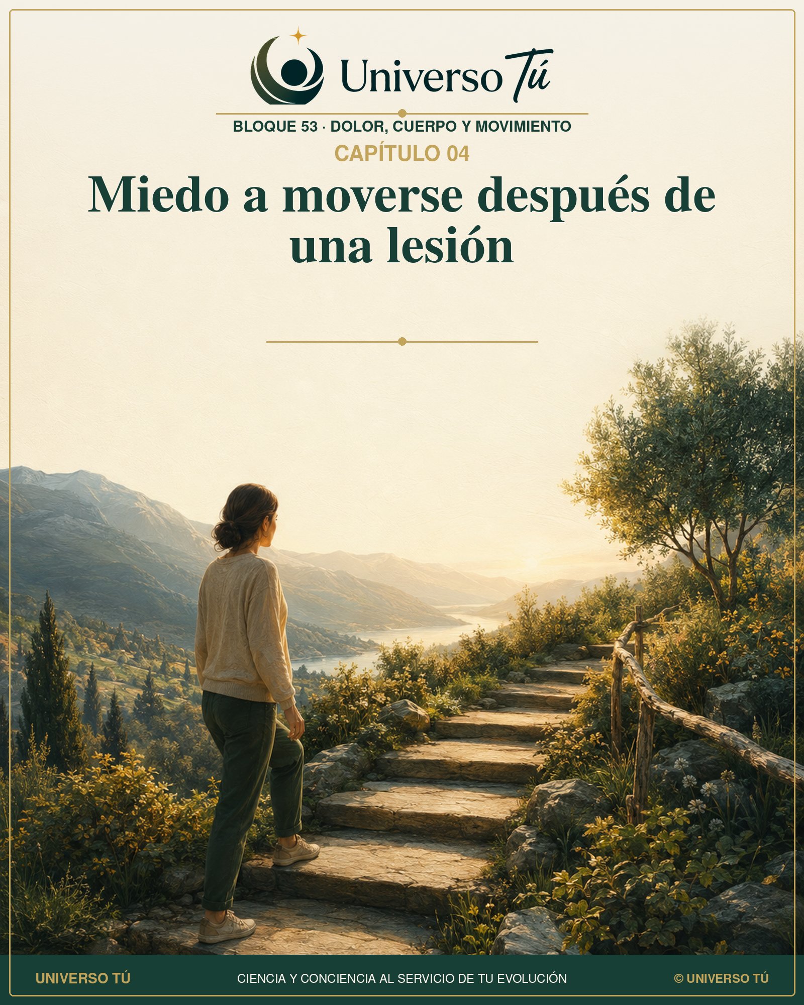 Portada del Bloque 53, capítulo 4: Miedo a moverse después de una lesión