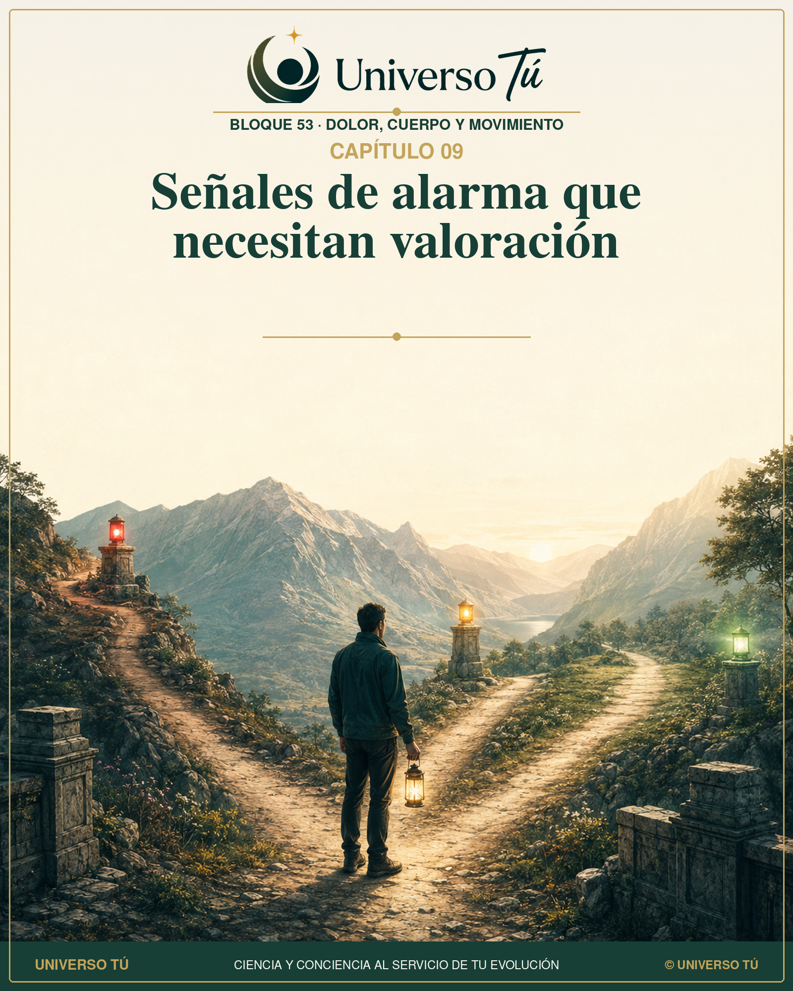 Portada del Bloque 53, capítulo 9: Señales de alarma que necesitan valoración