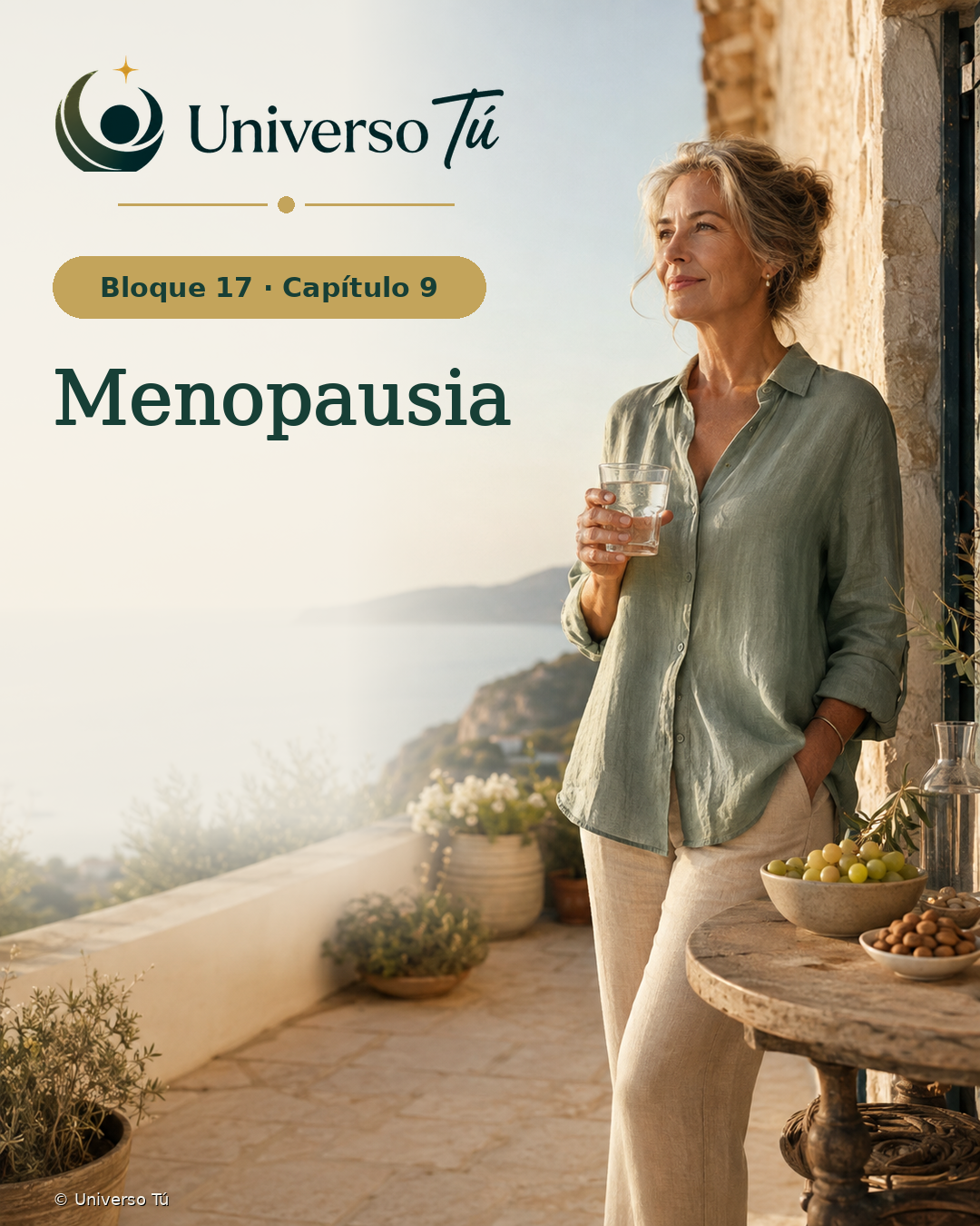 Portada del Bloque 17, Capítulo 09: Menopausia — Universo Tú