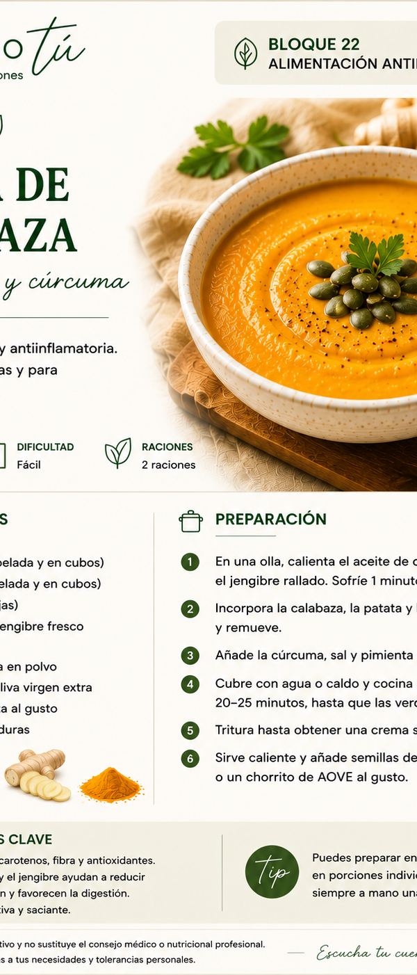 Crema de calabaza 