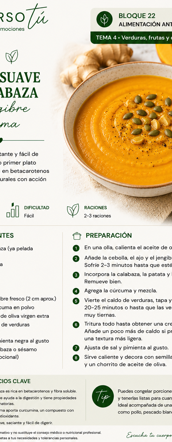 Crema de calabaza 