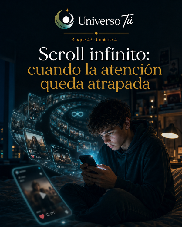 Scroll infinito: cuando la atención queda atrapada