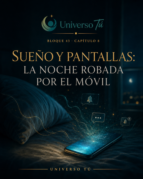 Sueño y pantallas: la noche robada por el móvil