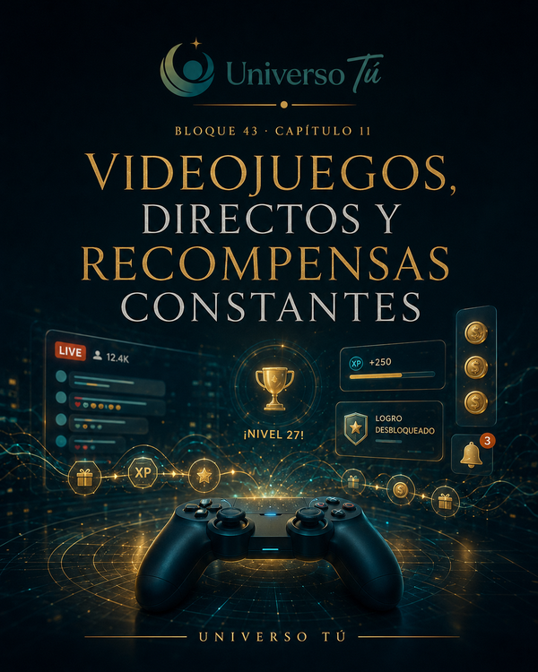 Videojuegos, directos y recompensas constantes