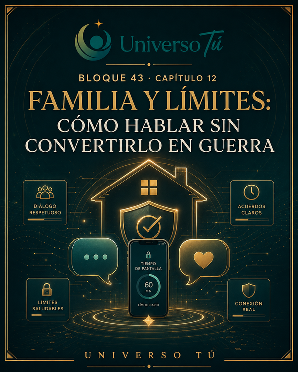 Familia y límites: cómo hablar sin convertirlo en guerra