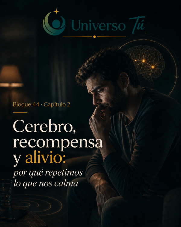 Cerebro, recompensa y alivio: por qué repetimos lo que nos calma