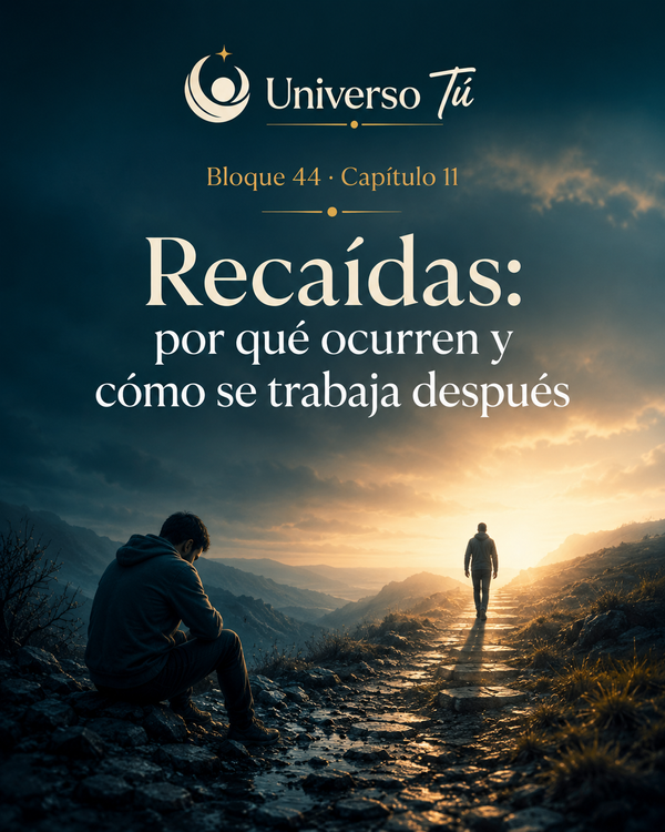 Recaídas: por qué ocurren y cómo se trabaja después