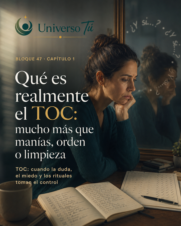 Qué es realmente el TOC: mucho más que manías, orden o limpieza