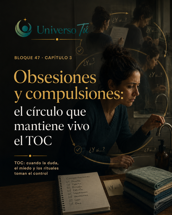 Obsesiones y compulsiones: el círculo que mantiene vivo el TOC