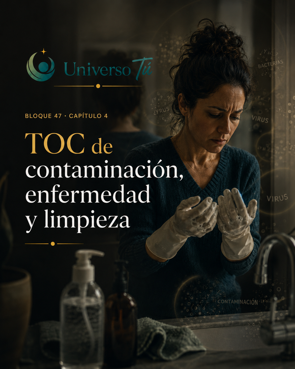 TOC de contaminación, enfermedad y limpieza