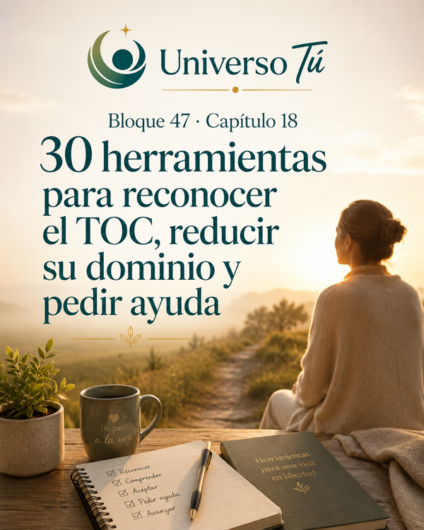 30 herramientas para reconocer el TOC, reducir su dominio y pedir ayuda