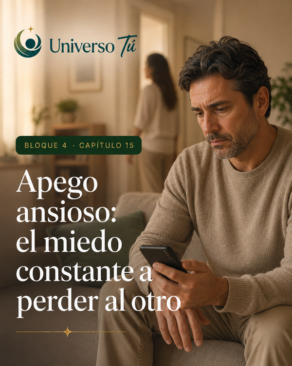 Apego ansioso: el miedo constante a perder al otro