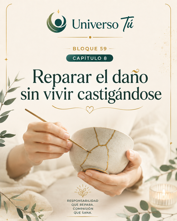 Reparar el daño sin vivir castigándose