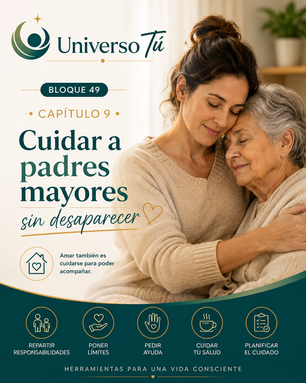 Cuidar a padres mayores sin desaparecer