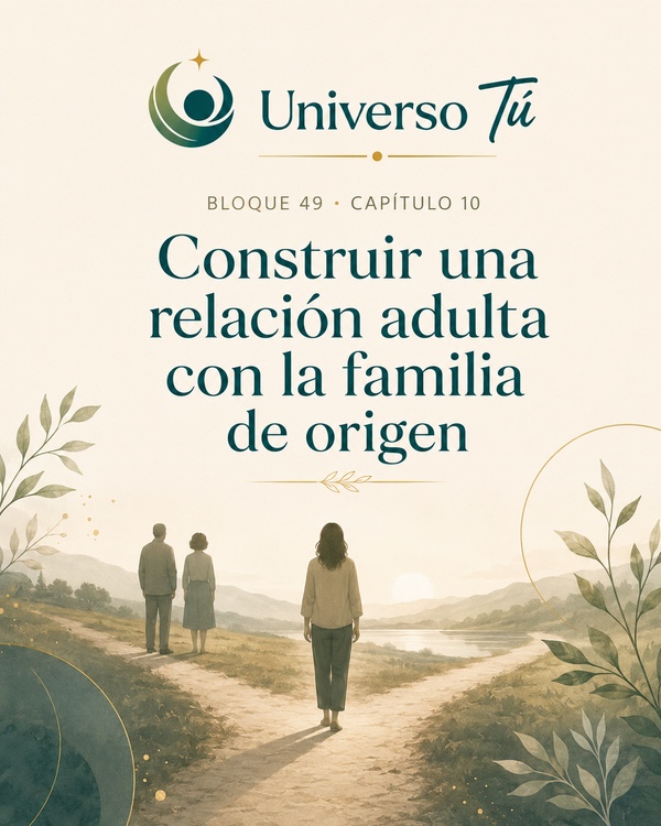 Construir una relación adulta con la familia de origen